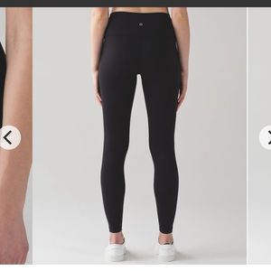 - Lululemon Wunder Under Hi-Rise Tight (Full-On Luon 28")
Black